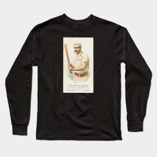 Jack Glasscock 1887 Allen & Ginter Baseball Card Long Sleeve T-Shirt